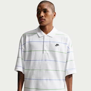 NIKE ストライプ ポロシャツ TALL L Nike Sportswear Club Men's Oversized Striped Polo. Nike.com